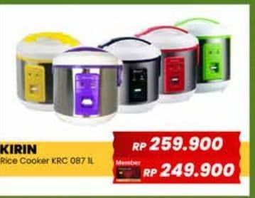 Promo Harga Kirin KRC 087  - Yogya