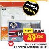 Promo Harga RIDER Singlet Pria/RIDER Underwear Man   - Superindo