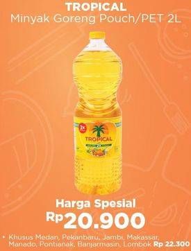 Promo Harga TROPICAL Minyak Goreng 2 ltr - Alfamart