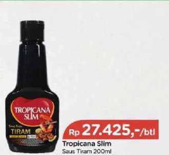 Promo Harga Tropicana Slim Saus Tiram 200 ml - TIP TOP