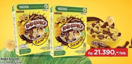 Promo Harga Nestle Koko Krunch Duo Banana 150 gr - TIP TOP