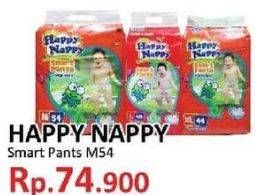 Promo Harga Happy Nappy Smart Pantz Diaper M54  - Yogya