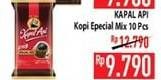 Promo Harga Kapal Api Kopi Bubuk Special Mix per 10 sachet 25 gr - Hypermart