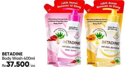 Promo Harga BETADINE Body Wash Manuka Honey, Pomegranate 400 ml - Guardian
