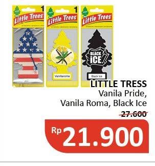 Promo Harga LITTLE TREES Assorted Freshner Vanillapride, Vanilla Roma, Black Ice 1 pcs - Alfamidi