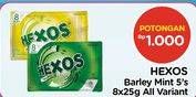 Promo Harga HEXOS Candy All Variants per 5 pcs 2 gr - Alfamidi