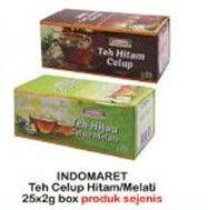 Promo Harga Indomaret Teh Celup Hitam, Melati 25 pcs - Indomaret