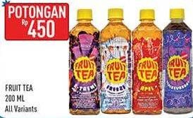 Promo Harga Sosro Fruit Tea All Variants 235 ml - Hypermart