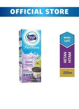 Promo Harga Frisian Flag Susu UHT Purefarm Ketan Hitam 225 ml - Indomaret