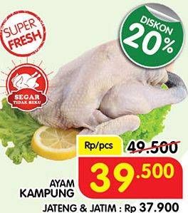 Promo Harga Ayam Kampung  - Superindo