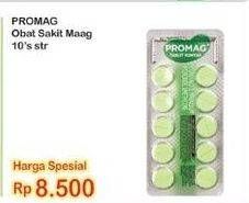 Promo Harga PROMAG Obat Sakit Maag Tablet 10 pcs - Indomaret
