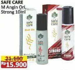 Promo Harga Safe Care Minyak Angin Aroma Therapy Strong 10 ml - Alfamart