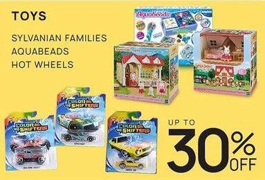 Promo Harga Sylvania / Aquabeads / Hot Wheels Toys  - Carrefour