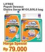 Promo Harga Lifree Popok Celana Ekstra Serap M10, L8, XL6  - Indomaret