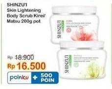 Promo Harga Shinzui Body Scrub Kirei, Matsu 200 gr - Indomaret