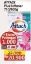Promo Harga Attack Fresh Up Softener All Variants 800 ml - Alfamart
