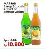 Promo Harga Marjan Syrup Squash All Variants 450 ml - Indomaret