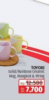 Promo Harga Toyoki Ceramic Mug/Mangkok/Piring  - Lotte Grosir