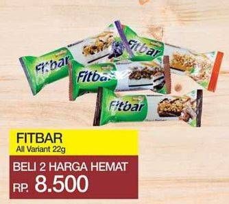 Promo Harga FITBAR Makanan Ringan Sehat All Variants 22 gr - Yogya