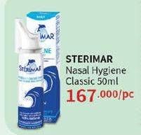 Promo Harga Sterimar Nasal Hygiene Classic 50 ml - Guardian