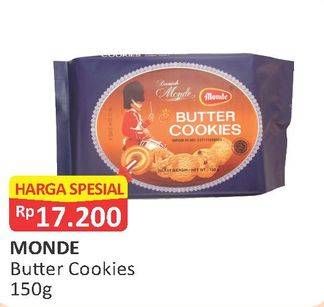 Promo Harga MONDE Butter Cookies 150 gr - Alfamart