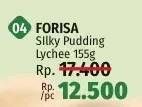 Promo Harga Silky Pudding Puding Bertekstur Lembut Lychee 155 gr - LotteMart