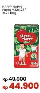 Promo Harga Happy Nappy Smart Pantz Diaper L28, M32, XL24 24 pcs - Indomaret