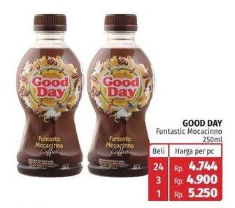 Promo Harga Good Day Coffee Drink Funtastic Mocacinno 250 ml - Lotte Grosir
