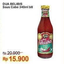 Promo Harga DUA BELIBIS Saus Cabe 340 ml - Indomaret