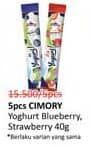 Promo Harga Cimory Yogurt Stick Blueberry, Strawberry 40 gr - Alfamidi