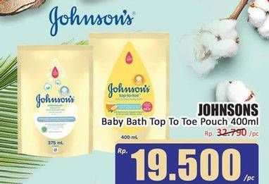 Promo Harga Johnsons Baby Wash Top To Toe 400 ml - Hari Hari