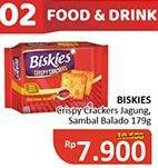 Promo Harga MUNCHYS Biskies Crispy Crackers Jagung Bakar, Sambal Balado 179 gr - Alfamidi