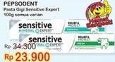 Promo Harga PEPSODENT Pasta Gigi Sensitive Expert All Variants 100 gr - Indomaret