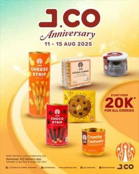 Promo Harga JCO Anniversary Cookies  - JCO