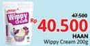 Promo Harga Haan Wippy Cream 200 gr - Alfamidi