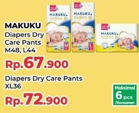 Promo Harga Makuku Dry & Care Celana XL36 36 pcs - Yogya