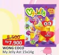 Promo Harga WONG COCO My Jelly per 15 pcs 14 gr - Alfamart