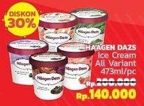Promo Harga HAAGEN DAZS Ice Cream All Variants 473 ml - LotteMart