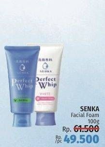 Promo Harga SENKA Perfect Whip Facial Foam 100 gr - LotteMart