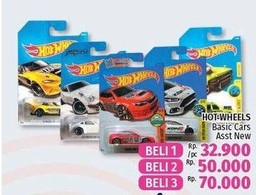 Promo Harga HOT WHEELS Basic Car All Variants  - LotteMart