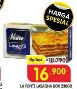 Promo Harga LA FONTE Lasagna 230 gr - Superindo