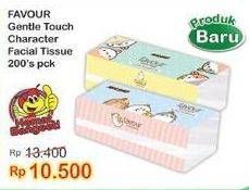 Promo Harga Favour Character Facial Tissue Gentle Touch 200 sheet - Indomaret