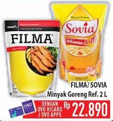 Promo Harga FILMA / SOVIA Minya Goreng  - Hypermart