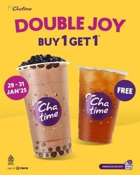 Promo Harga Double Joy  - Chatime