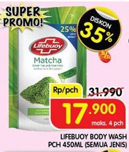 Promo Harga Lifebuoy Body Wash New Series All Variants 450 ml - Superindo