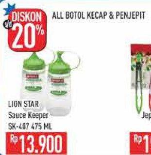 Promo Harga Lion Star Sauce Keeper SK-407 475 ml - Hypermart