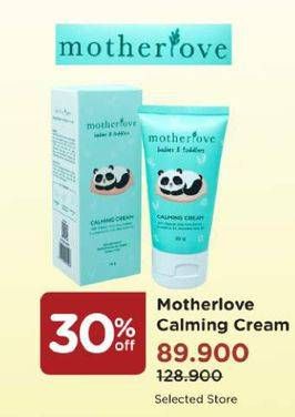 Promo Harga MOTHERLOVE Calming Cream 30 gr - Watsons
