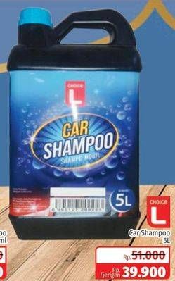 Promo Harga CHOICE L Car Shampoo 5000 ml - Lotte Grosir