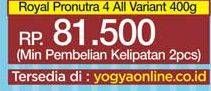 Promo Harga NUTRILON Royal 4 Susu Pertumbuhan All Variants 400 gr - Yogya