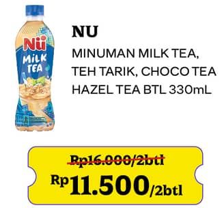 Promo Harga Nu Milk Tea/Teh Tarik/Choco Tea  - Indomaret